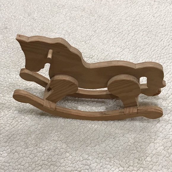 Handmade Wooden Rocking Horse
Not Stained - can be stained painted or decorated - Picture 5 of 11